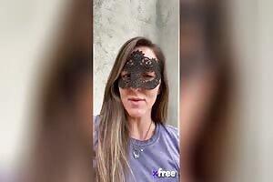 BryceAdams here, in my black lace mask, craving some fucking fun. - @fitbryceadams's 