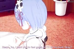 Rem boobjob Sucking and fucking | 1 | big boobs maid Re: Zero | Watch the full and POV version on Sheer or PTRN: Fantasyking3