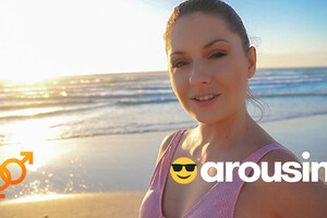 Have you Ever Been Blown on the Beach? POV Rebecca Volpetti & Jason Love at Arousins