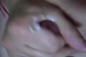 close-up video of masturbation