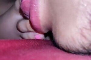 Worshipping My Girlfriends Size8 Feet While She Sleeping Im So Horny
