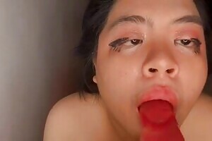 Cute Girl Sluts Herself Out On Dildo