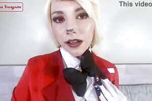 Charlie Morningstar welcomes me to his hotel with a rich fuck - Hazbin Hotel COSPLAY