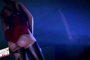 Ada Wong uses all her holes for their intended purpose