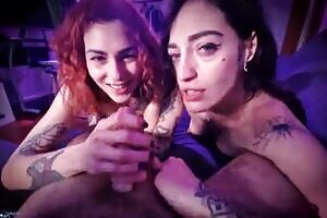 THE ULTIMATE TRY NOT TO CUM CHALLENGE with TWO HOTTEST GIRLS edging your cock. (You will lose...)