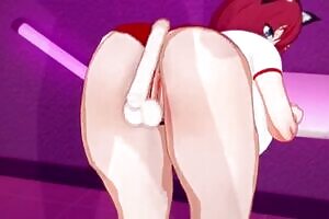 Giant bouncing tits of Akane Nanao - 3D Hentai