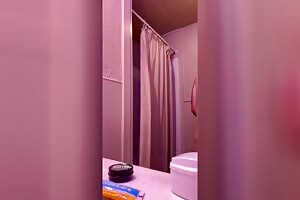 Spycam real Step bro shower naked hot