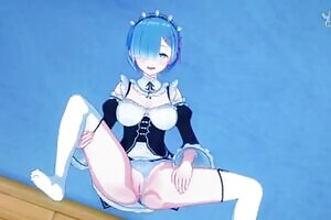 Innocent Rem is a very naughty maid - Re Zero