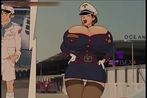 Officer Juggs 5 Lust For Sail part 1. Juggs boss seduce her for another undercover mission but officer just get fucked like a slut by old mans