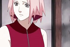 Naruto Shippuden (H Anime) ENF CMNF MMD: Sakura Haruno shows her boobs under the Ninja suit | https:  bit.ly 3Uh8Dse