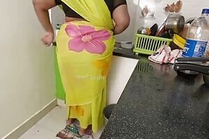 Indian maid Priya got fucked in kitchen