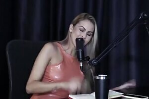 Hot girl demonstrates her moaning after saying that if she doesn't know how to use a dick, she should know how to use her tongue and fingers, and when she went to London... - Lexi Mallet (SHEER RED)