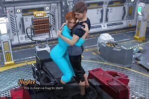 Stranded In Space #33 - First Kiss with Red Head Haylee