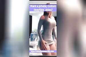 NOT Mila Jovovich doing a sexy boob dance
