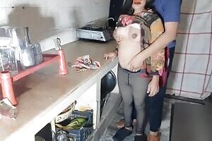 Indian Maid Ass Fucked By House Owner In Kitchen, hindi sex viral video