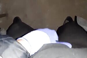 Before robbing a house, we decided to jerk off with gloves on so as not to leave traces (role play) - Girls fly orgasm