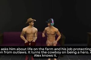 Alex has virtual group fuck Sims 4 Wicked Whims