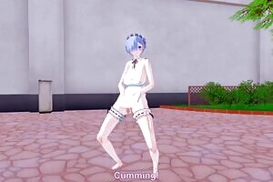 Rem apron big ass animation 3d hentai koikatu game