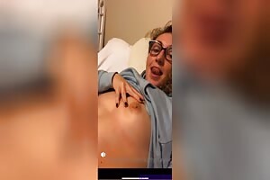 KarlyeTaylor Squeezing Her Hard Nipples Leaked Onlyfans Video