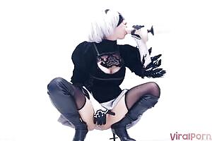 Lana Rain - Live Action Hentai Comic 2B 9S NieR Automata