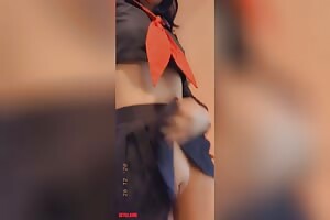 Ryuko flashing by Christmas tree Nekochews Kill la Kill