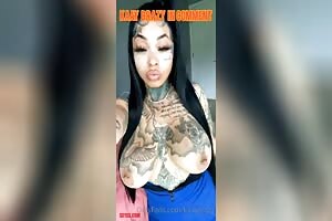 Big Ass Big Tits Blowjob Dildo Ebony Tattoo Porn GIF by itachiuciha