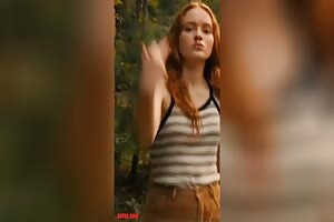 Sadie Sink Bouncing Tits