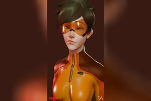 Tracer facial Vulpeculy Overwatch