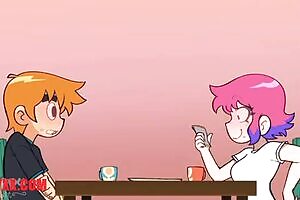 Scott Pilgrim x Ramona Flowers Animation!!!