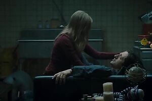 Couch sex scene from movie Splice 2009